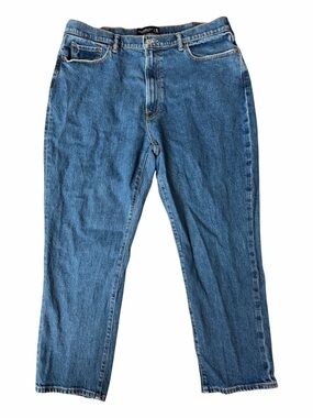 Abercrombie Athletic Loose Vintage Stretch Mens Jeans Blue Medium Wash 38x30